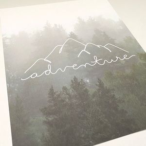 FREE with Purchase!! Outdoor Adventure Art Print